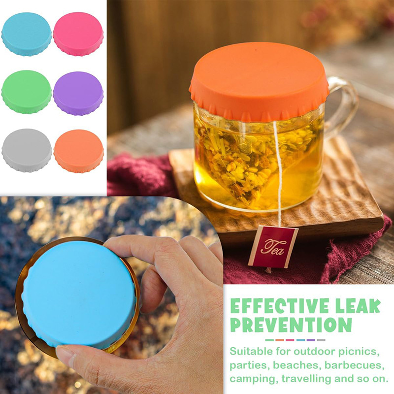 Resealable Silicone Soda Can Lid 2