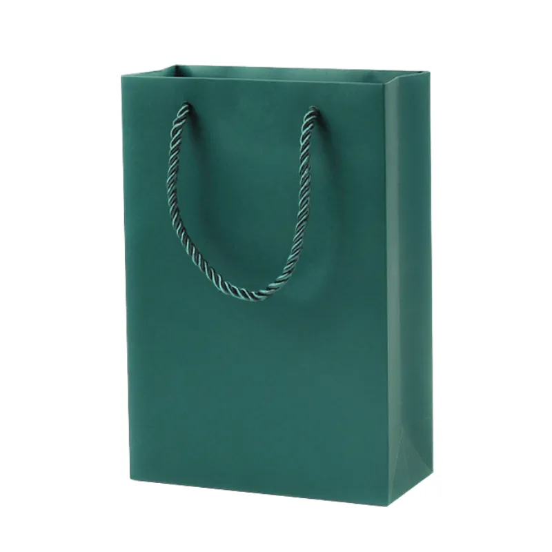 White Paper Gift Box with Logo Option 6