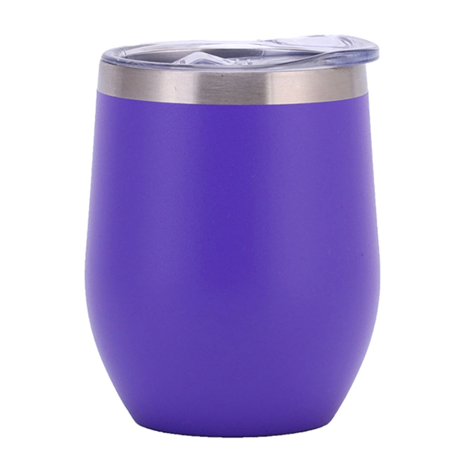 12Oz Double-Layer Stainless Steel Eggshell Wine Cup 4