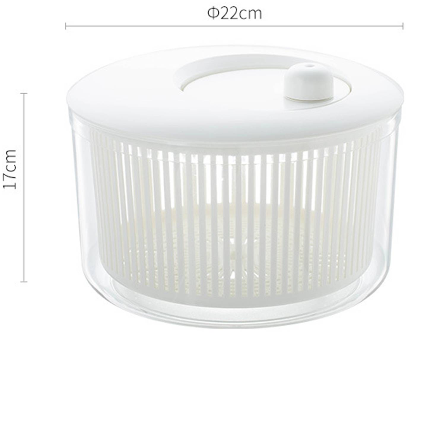 ABS Salad Spinner Dehydrator for Fruit Vegetables 4