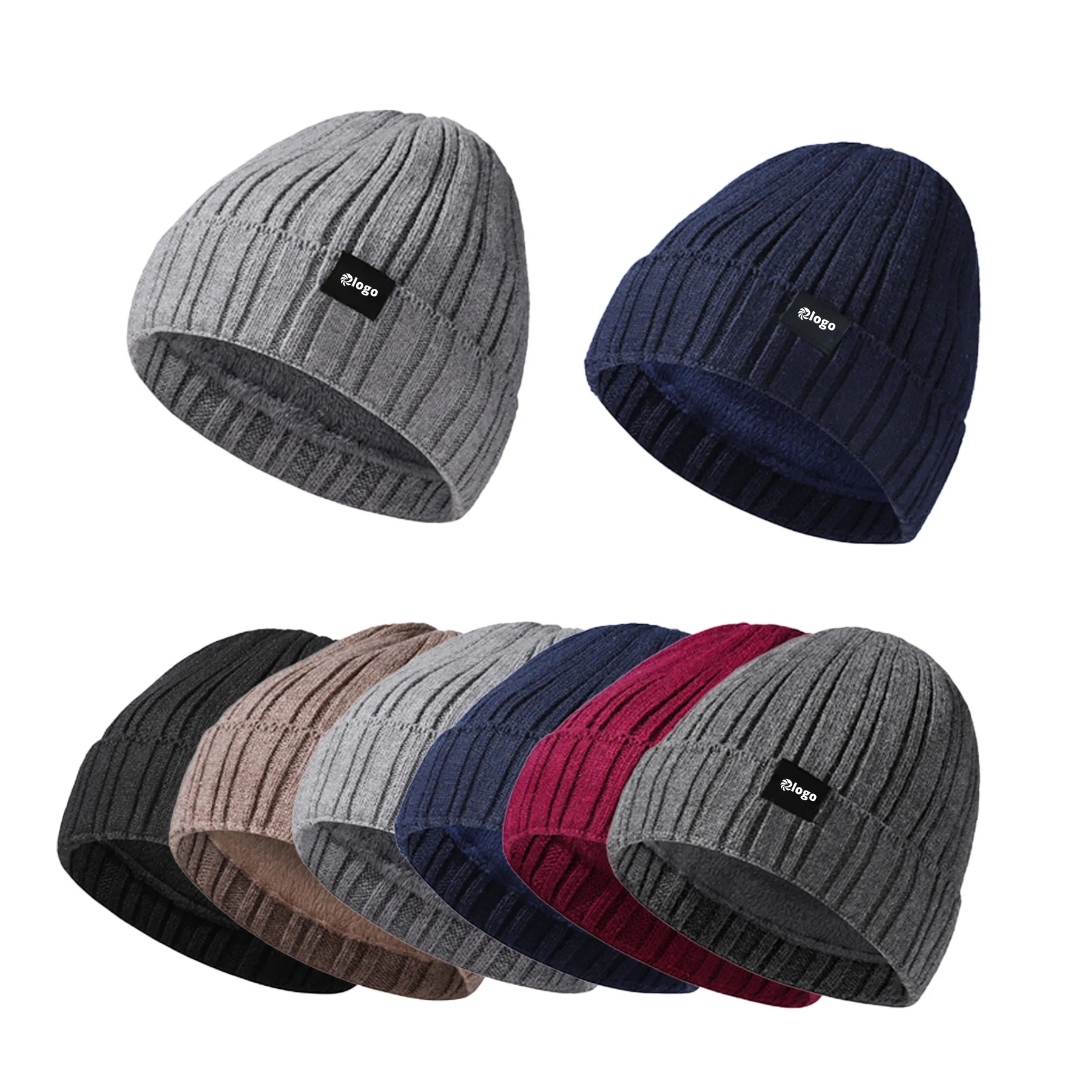 Casual Knit Wool Hat 1