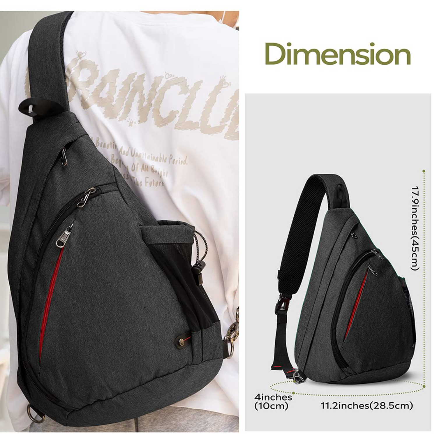 Crossbody Shoulder Chest Bag 3
