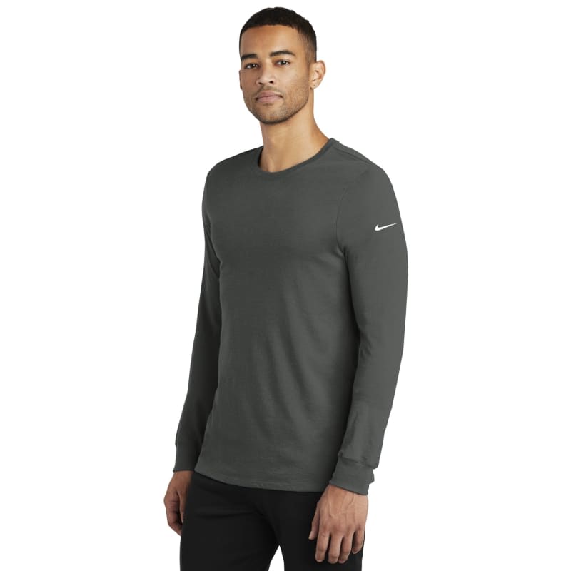 Nike Dri-FIT Cotton/Poly Long Sleeve Tee. 9