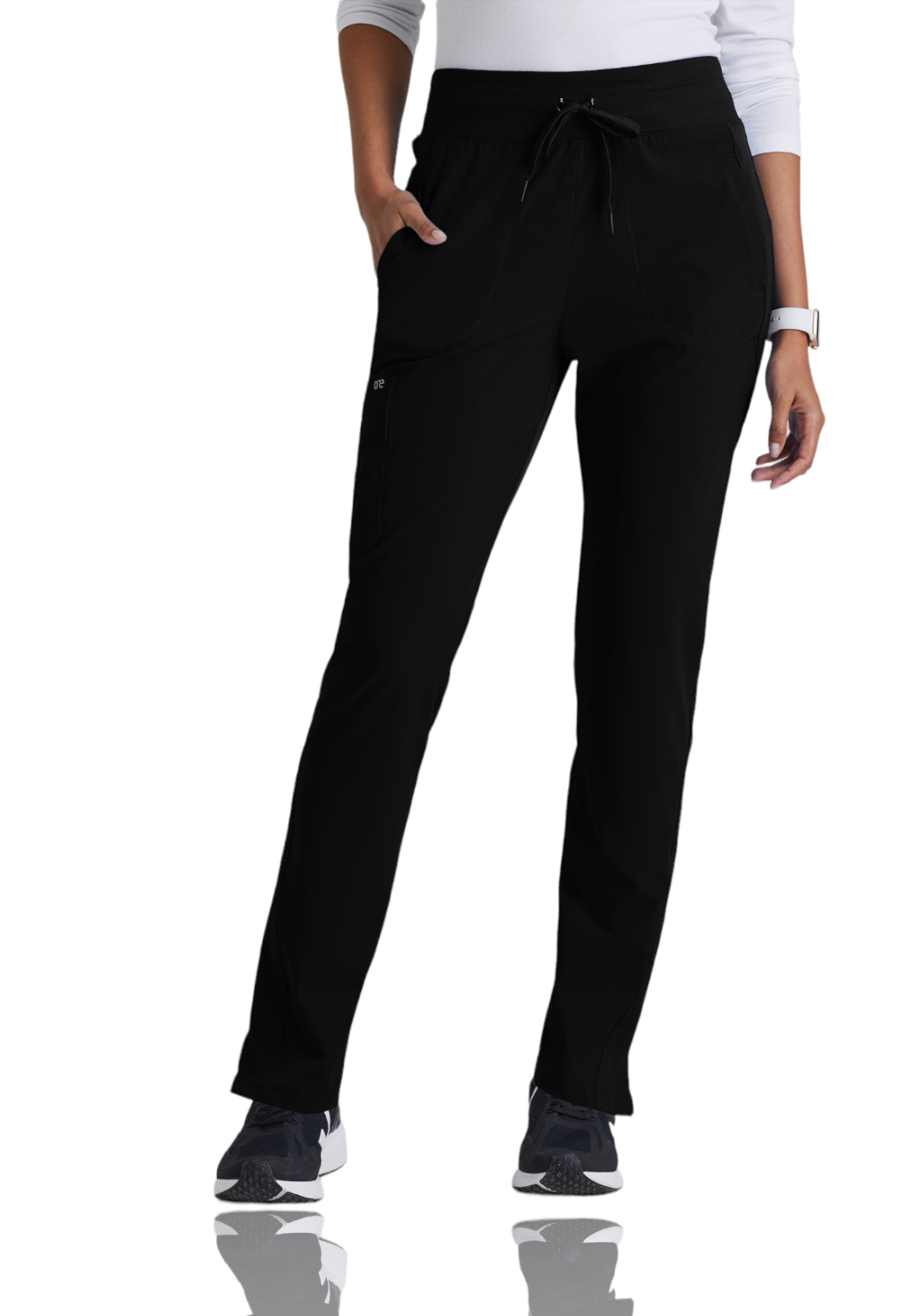 Barco One - Women's Five-Pocket Tapered Leg Uplift Scrub Pant 6