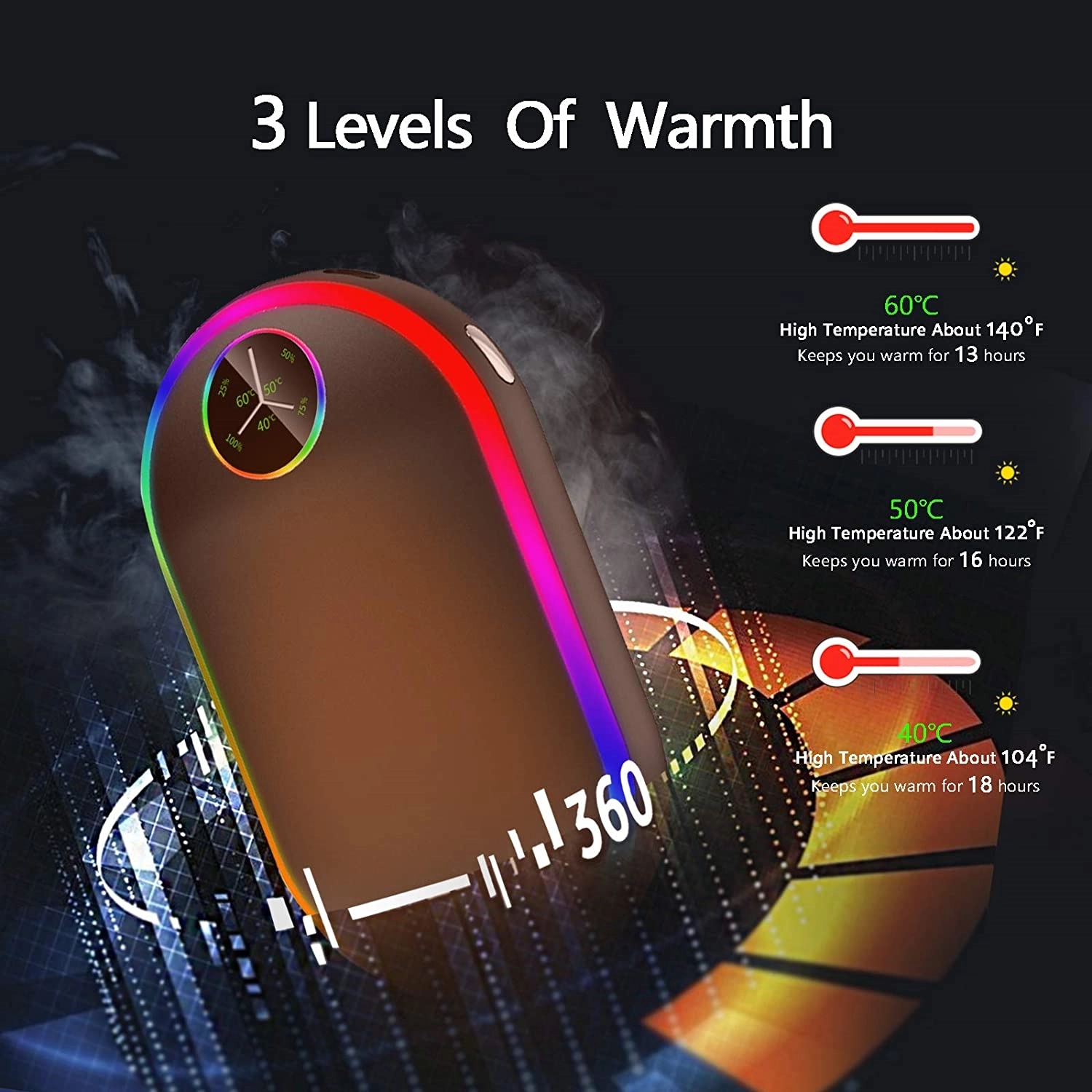 Rechargeable Hand Warmer 4