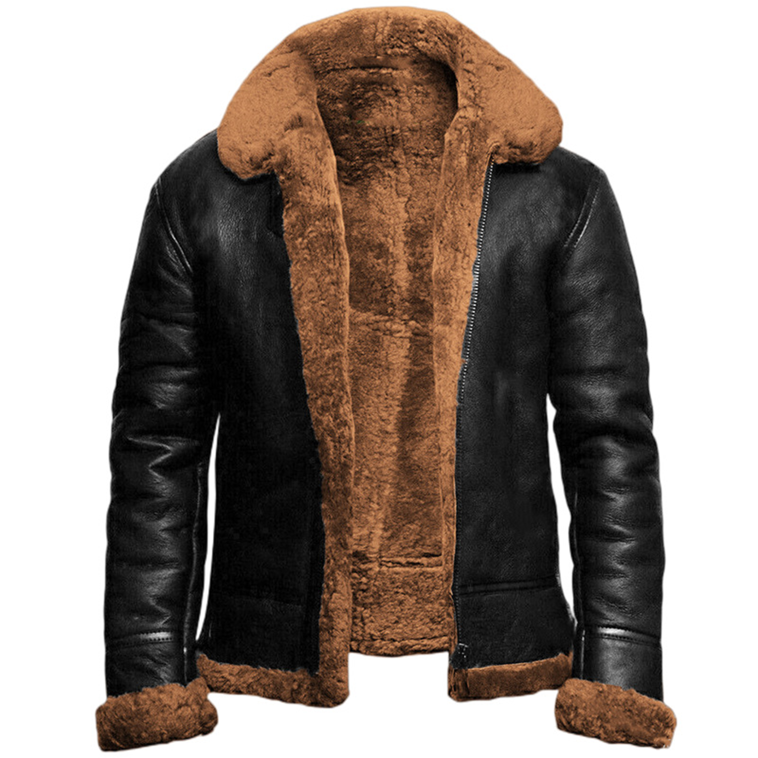 Men's Polyester Lining Thickened Warm Winter Jacket 6