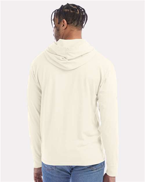 Unisex Garment-Dyed Jersey Hooded Long Sleeve T-Shirt - GDH280 50