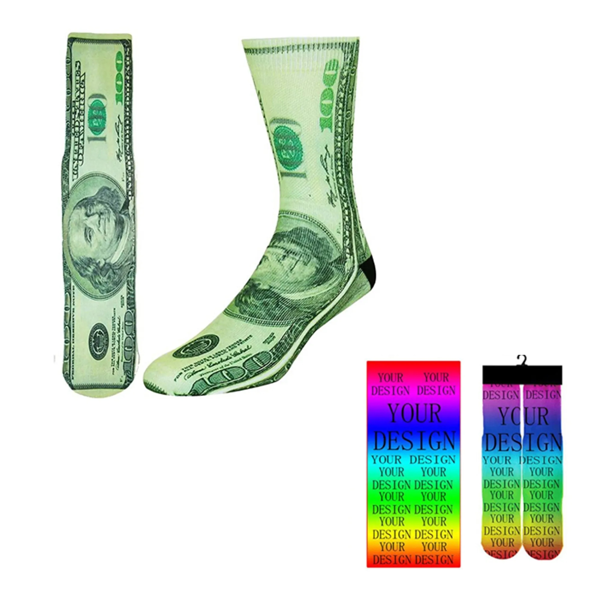 Colorful Funny Basketball Terry Socks 2