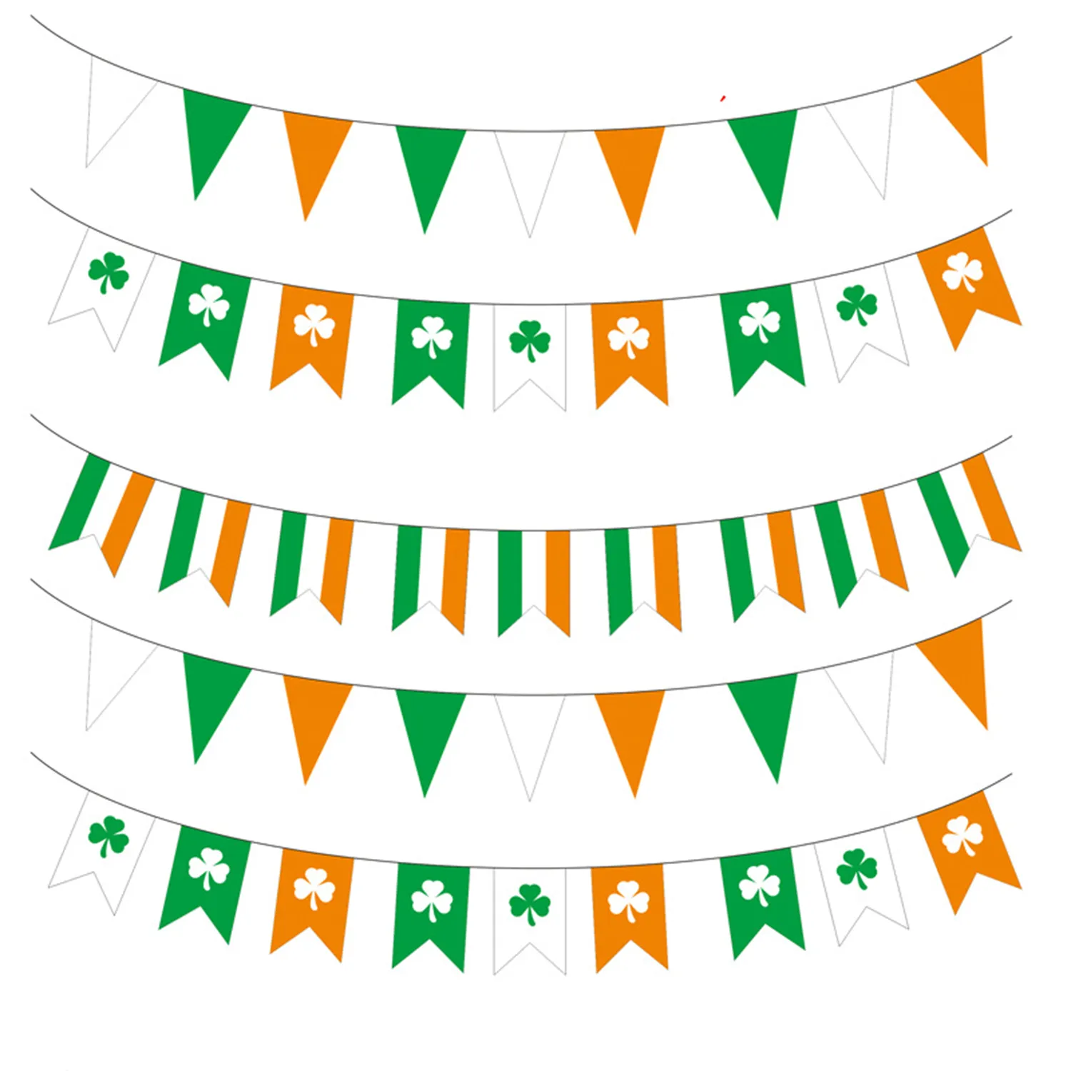 23ft Banner String with 25 Small Flags 2