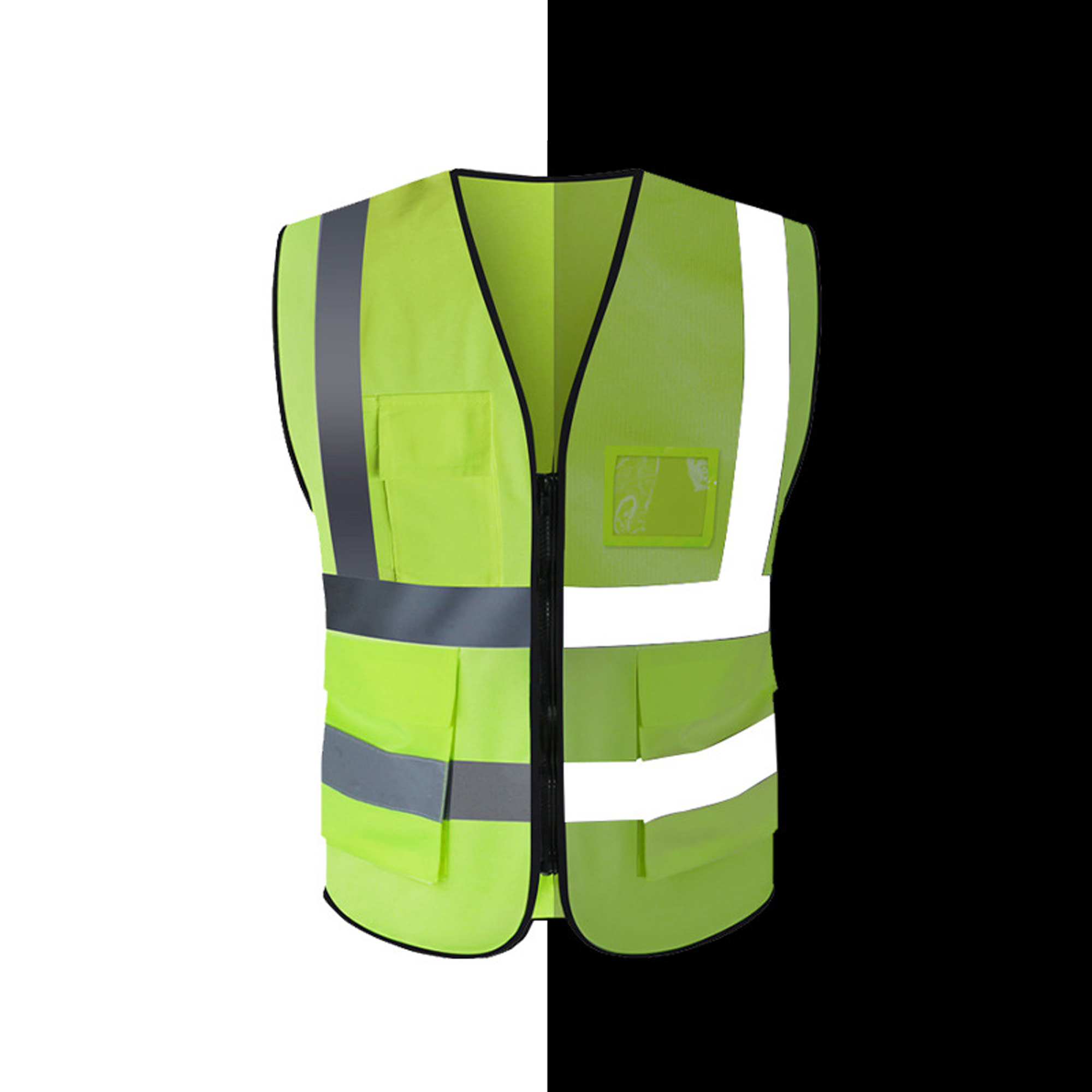 Multi-Pocket Safety Reflective Vest 4