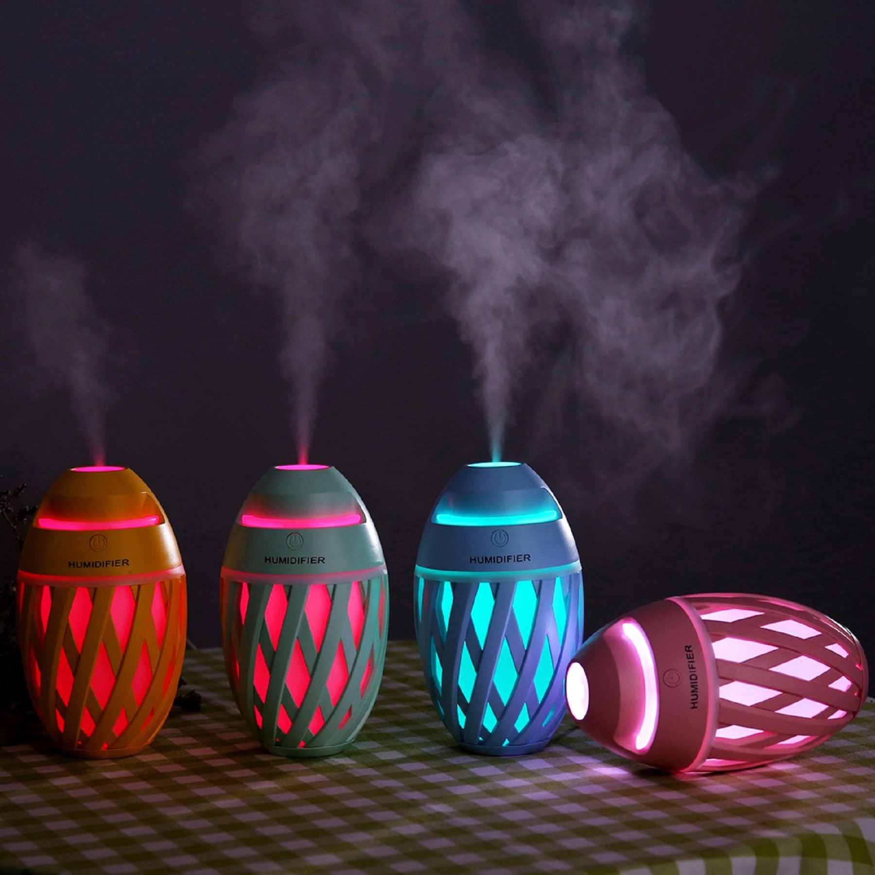 320 ml Rugby Shape Air Humidifier with LED Light 4