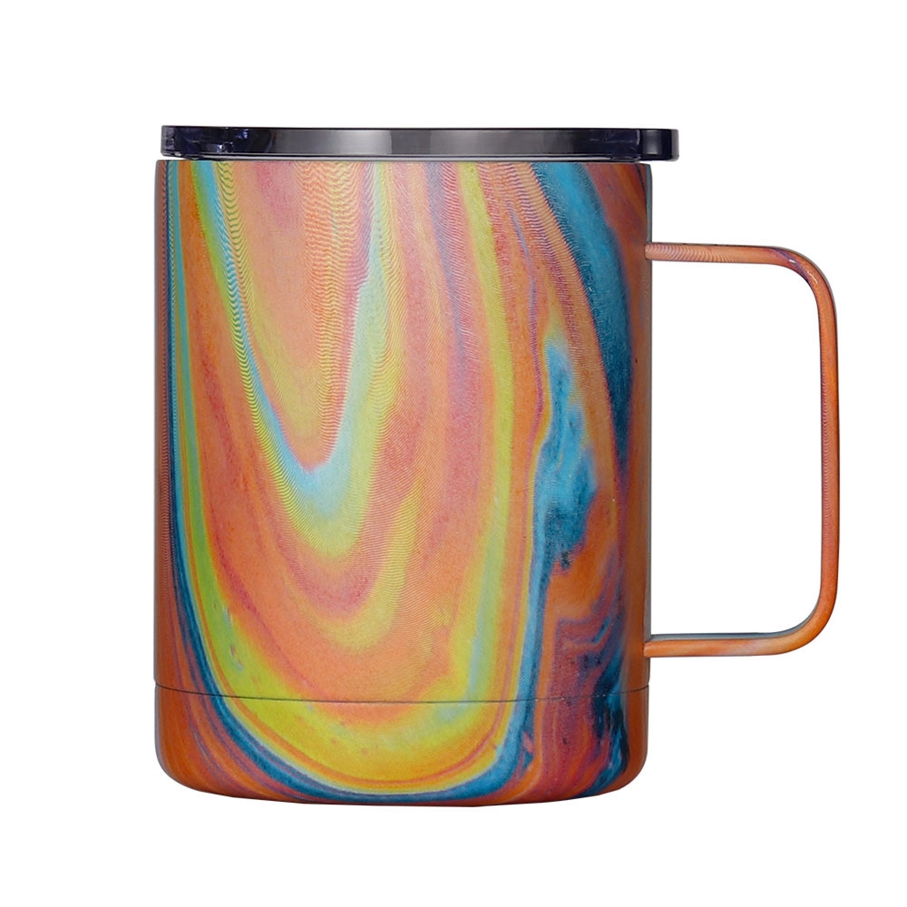 Colorful 12 Oz. Insulated Coffee Cup With Handle 3
