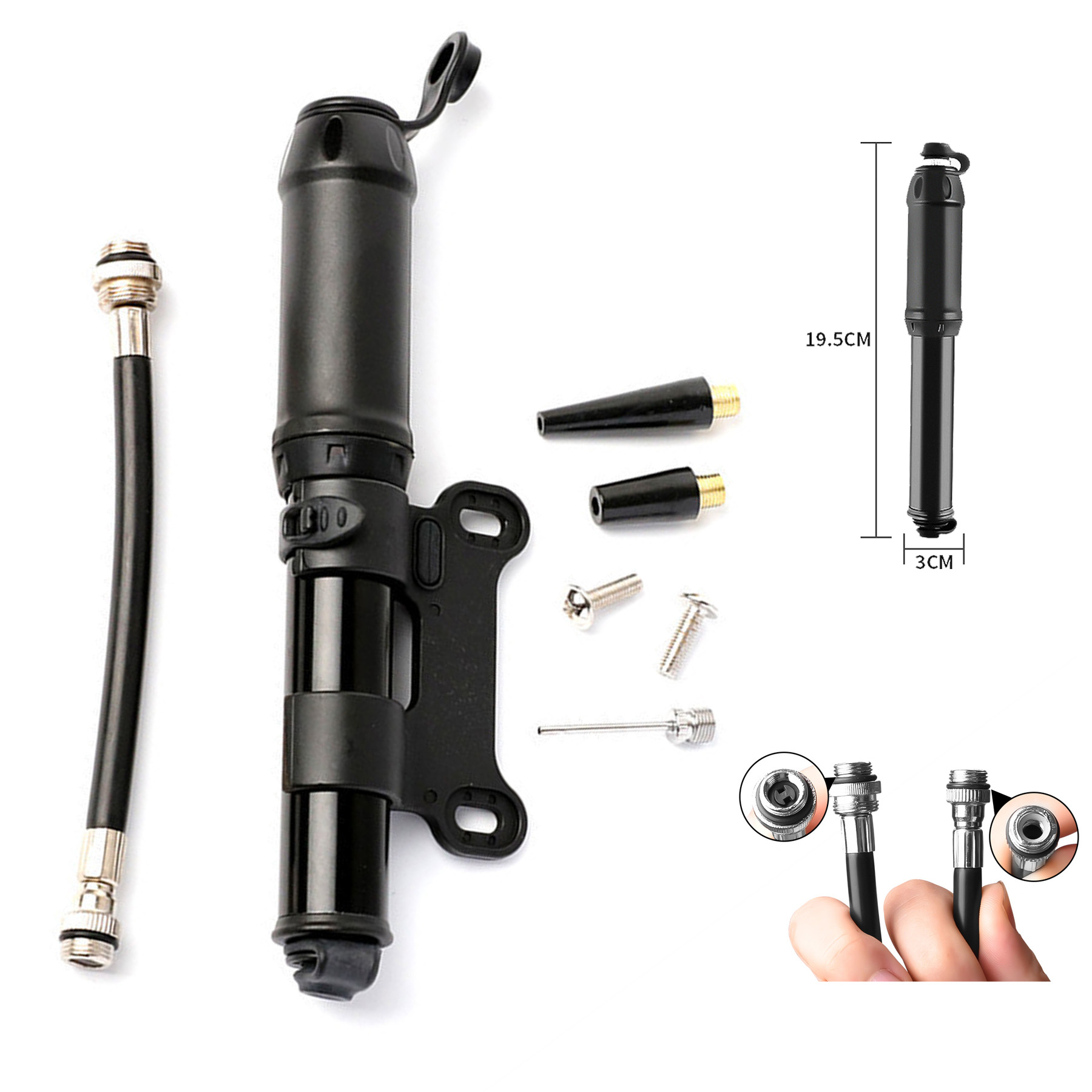 Multifunction Mini Bike Pump 2