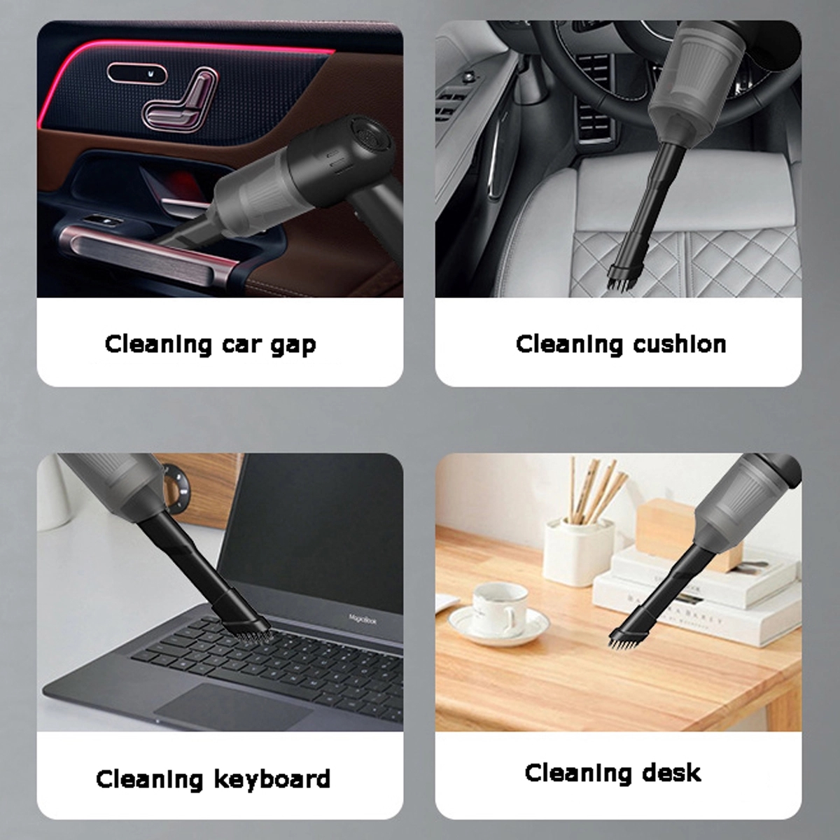 9000Pa Cordless Vacuum Cleaner For Car Home 5