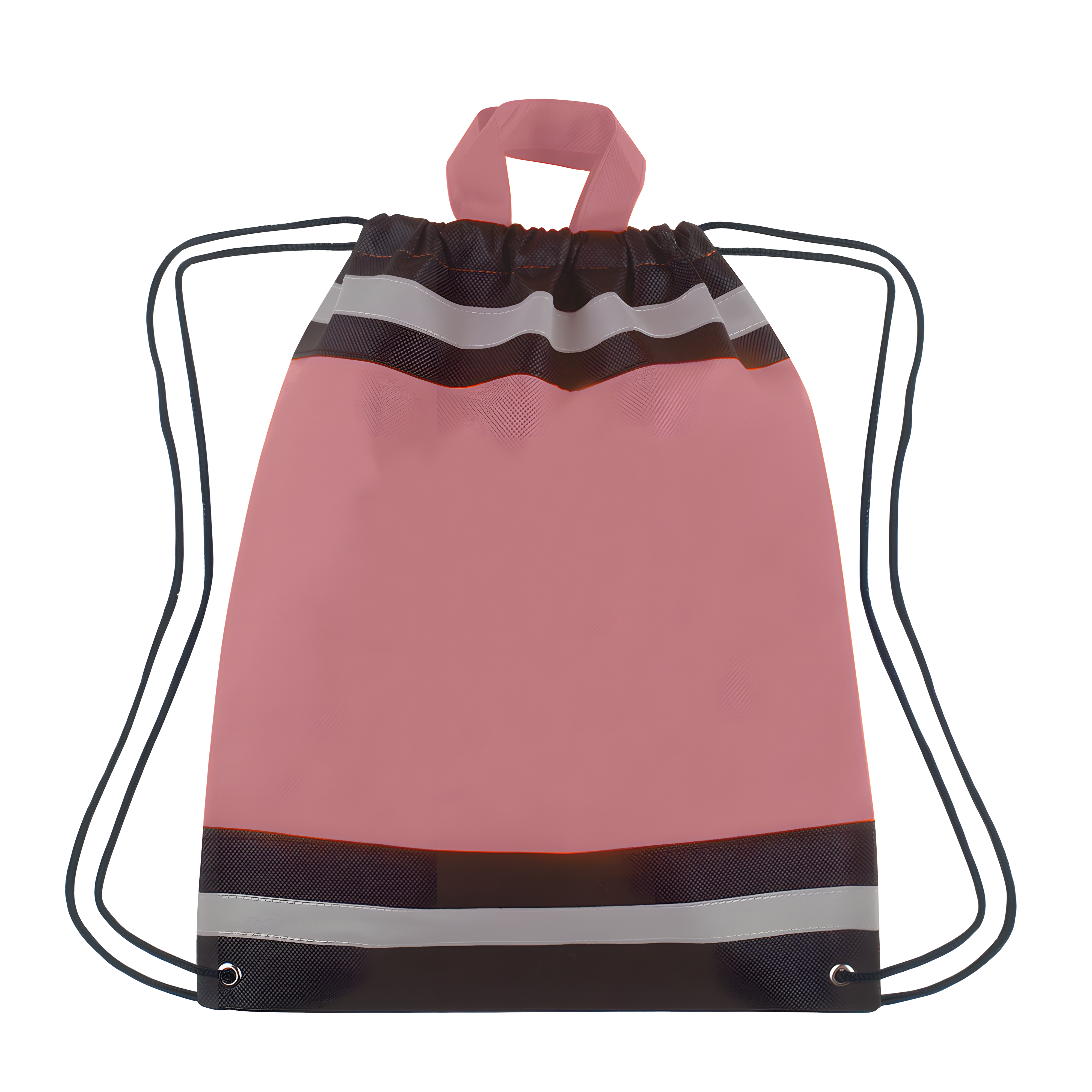 Horizon Reflective Drawstring Backpack Tote 7