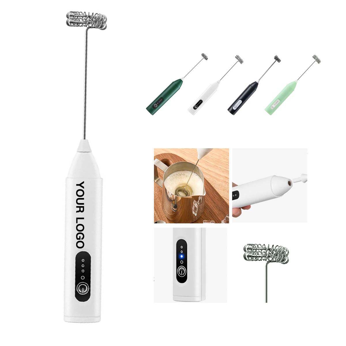 Rechargeable Milk Frother with Three Speed Settings 7