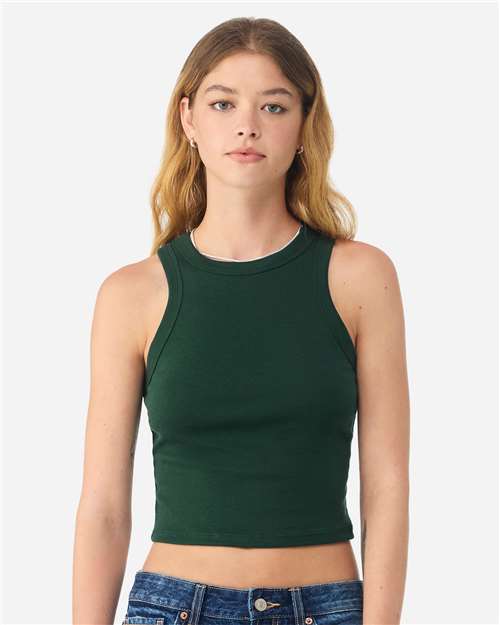 Women's Micro Rib Racer Tank - 1019 3