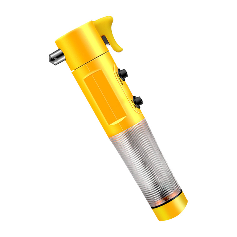 Emergency LED Flashlight Auto Safety Hammer 2