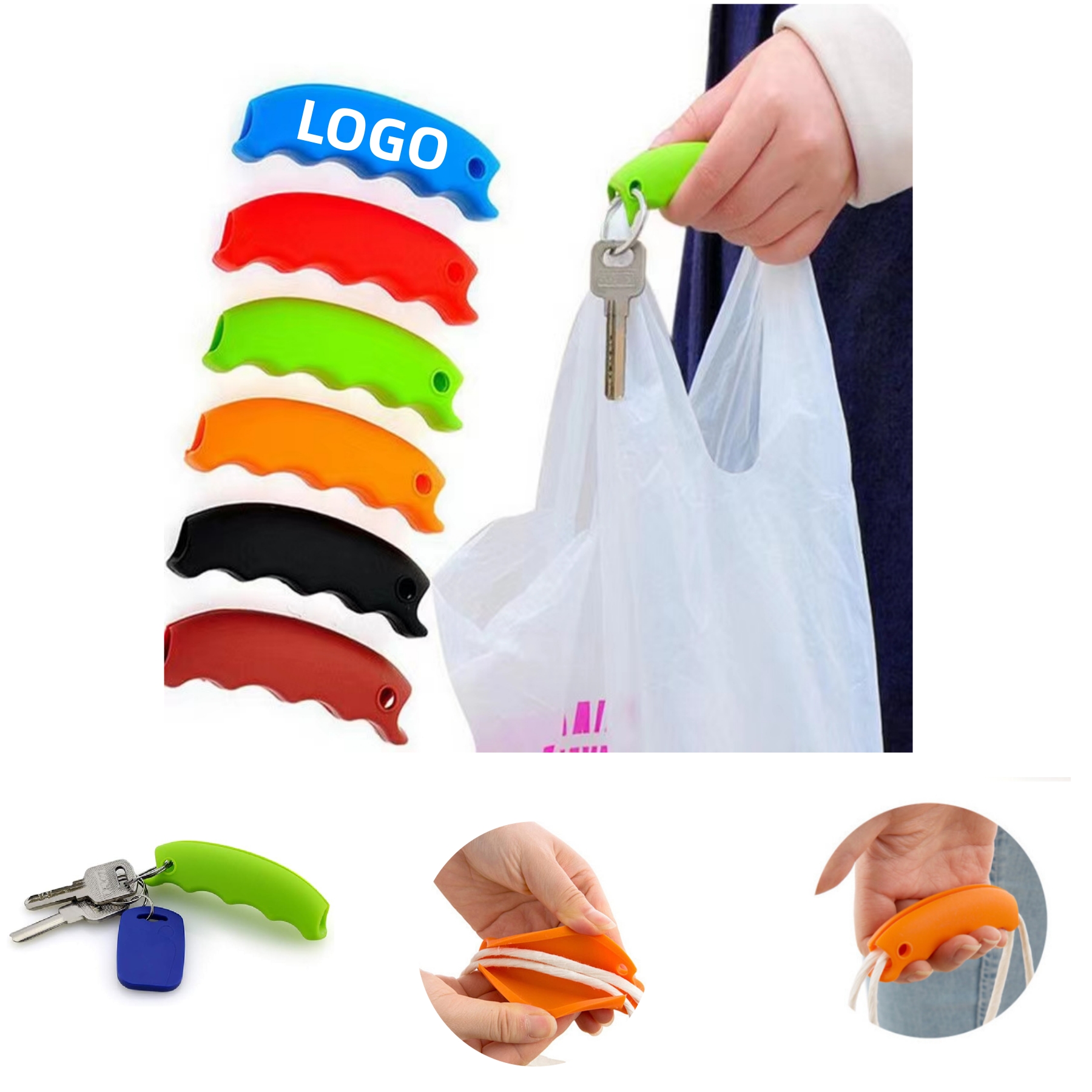 Silicone Holder for Grocery Bag 2