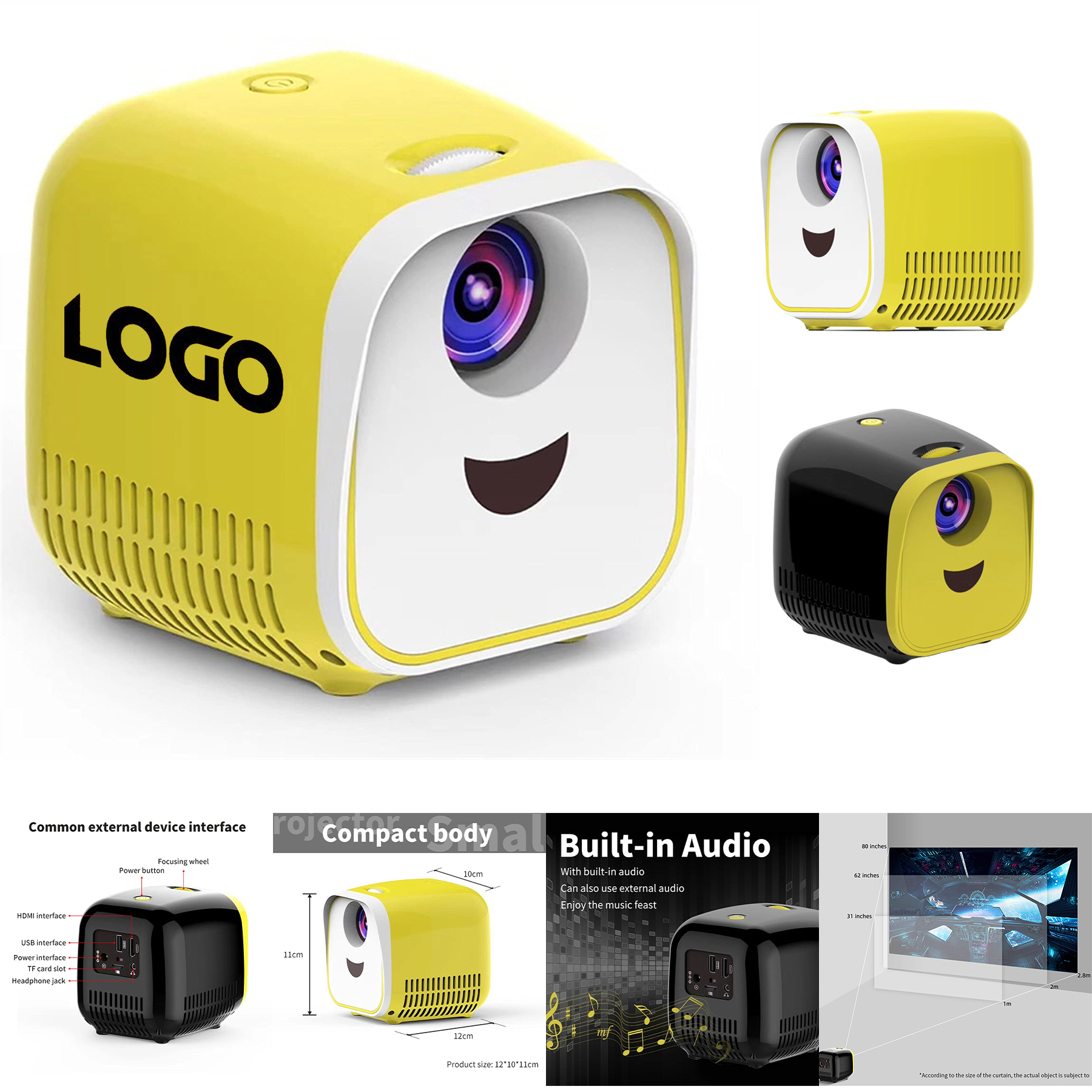Portable Mini Projector 2