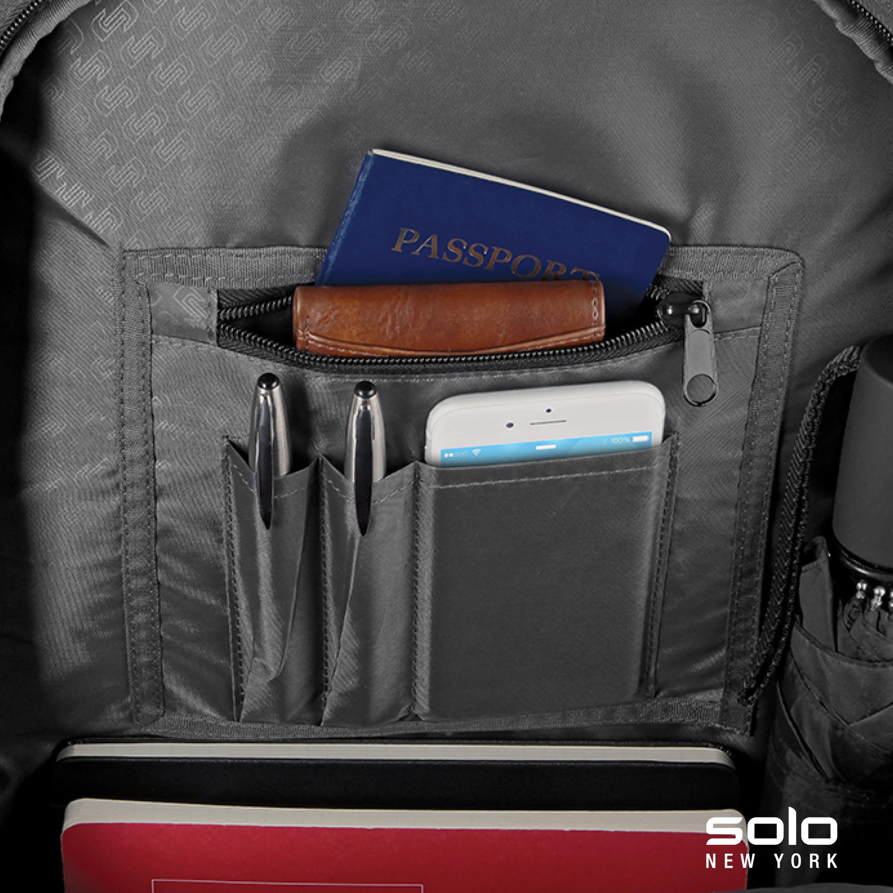 Solo New York Grand Travel TSA Backpack 17