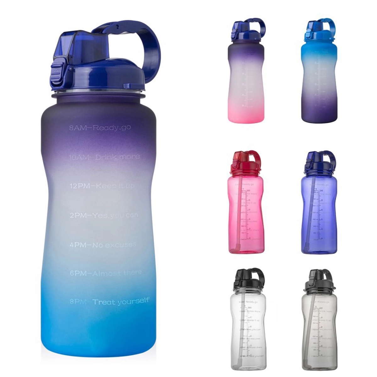 Water Bottle With Time Marker 3