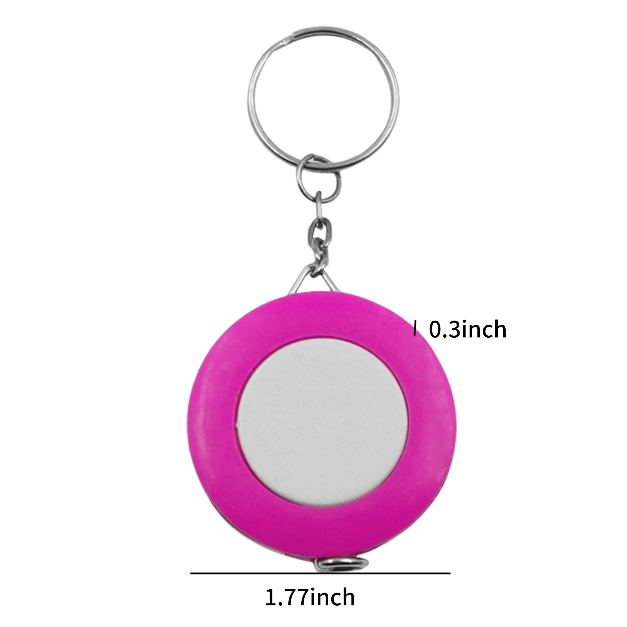 Retractable Tape Keychain 4