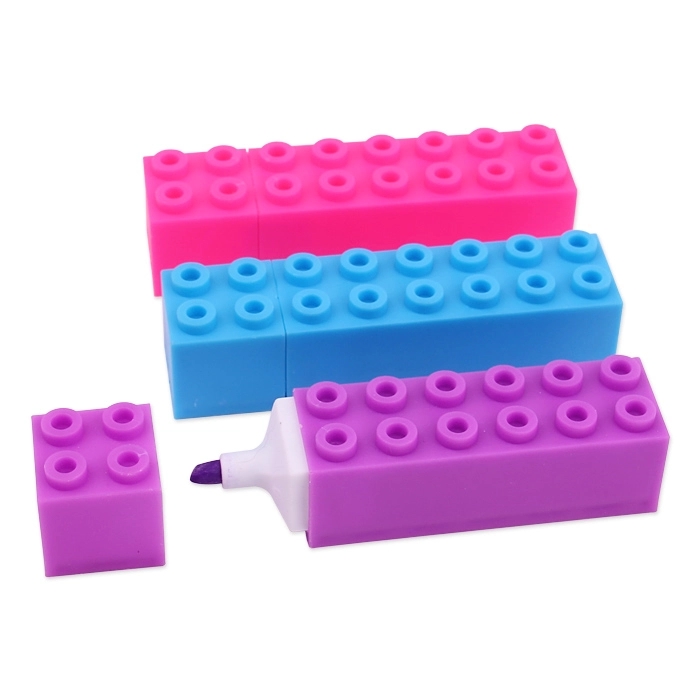 Plastic Building Block Highlighter 3