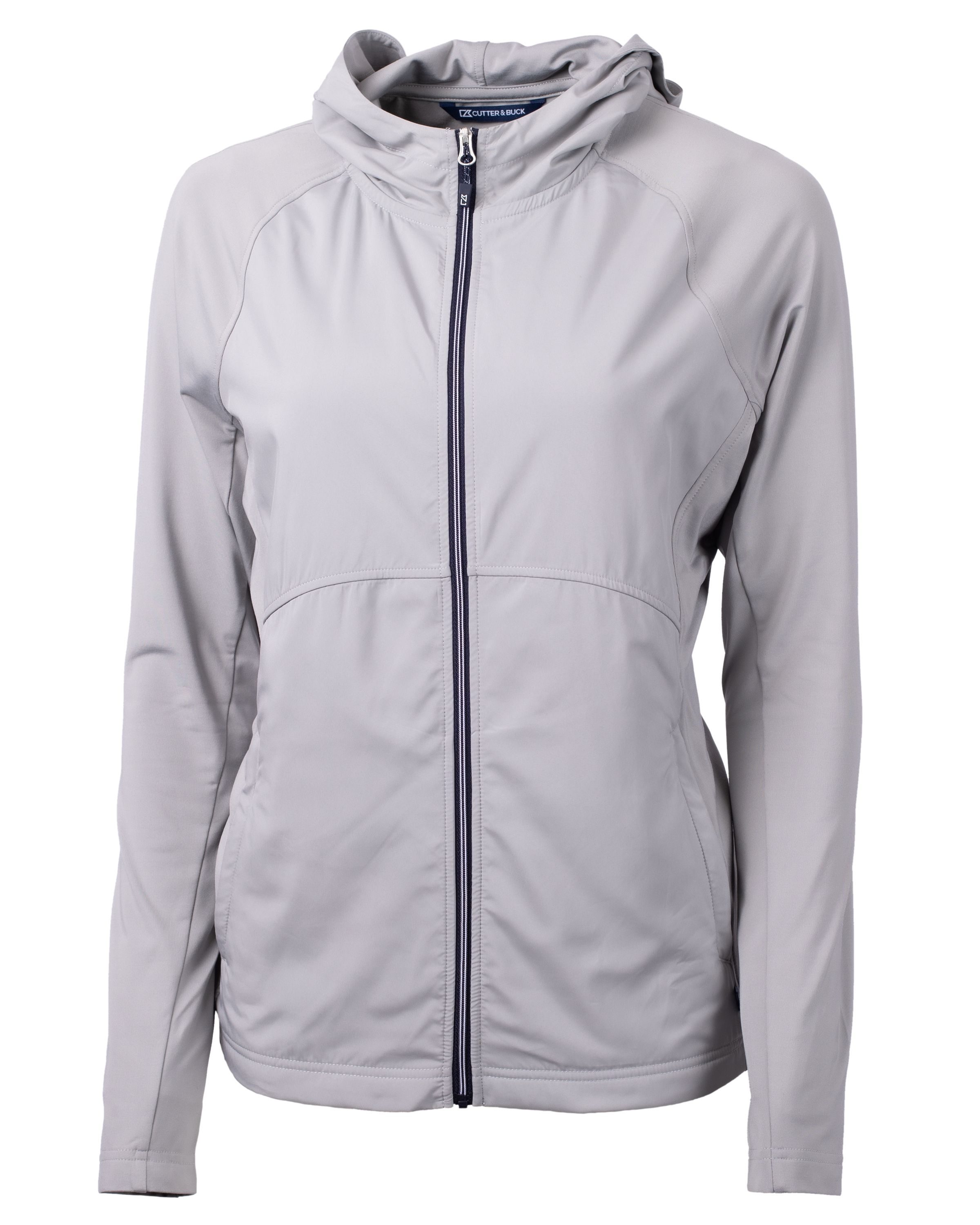 Cutter & Buck Adapt Recycled Soft Knit Stretch Womens Hybrid Full Zip Jacket 46