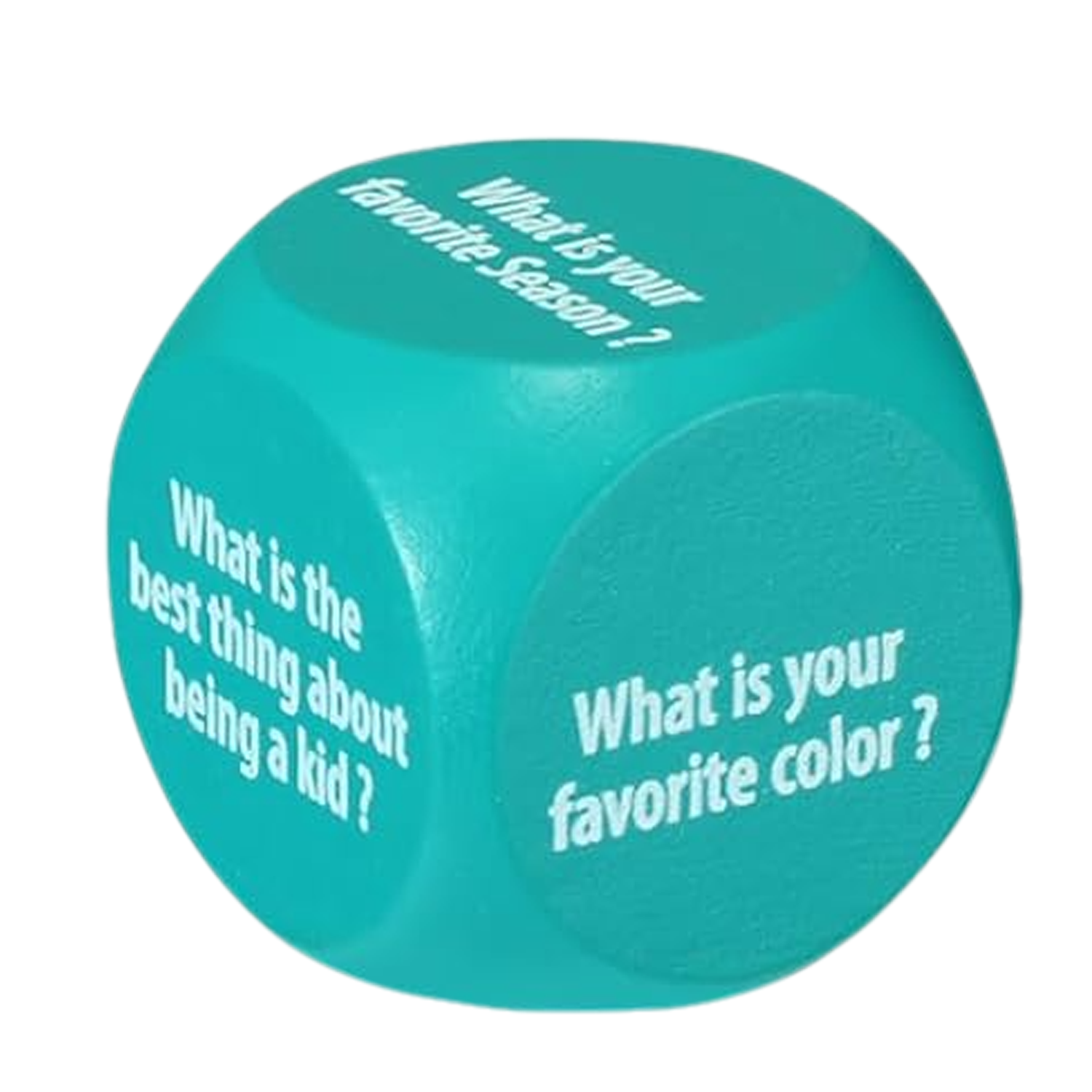 PU Foam Dice Cube Stress Reliever Conversation Toy 10
