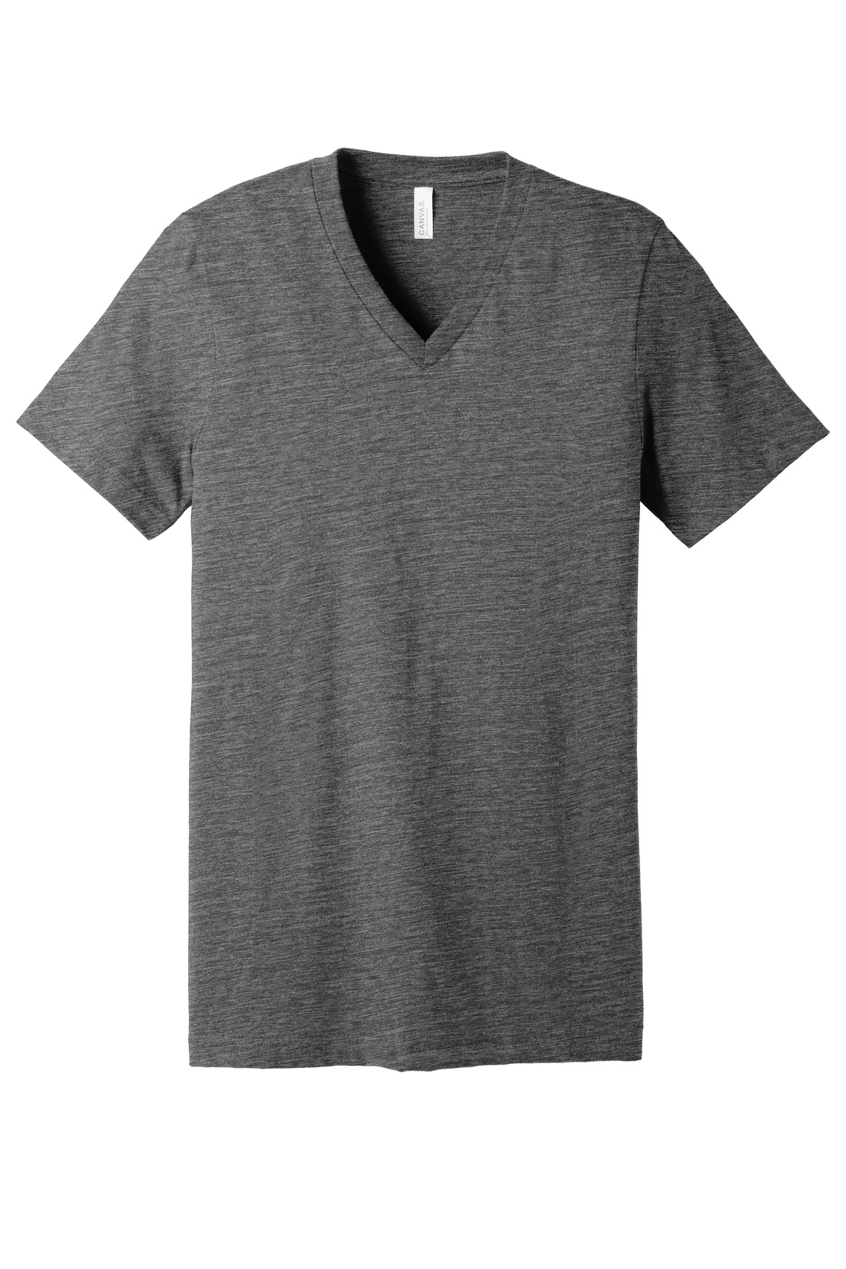 BELLA+CANVAS Unisex Textured Jersey V-Neck Tee BC3655 20