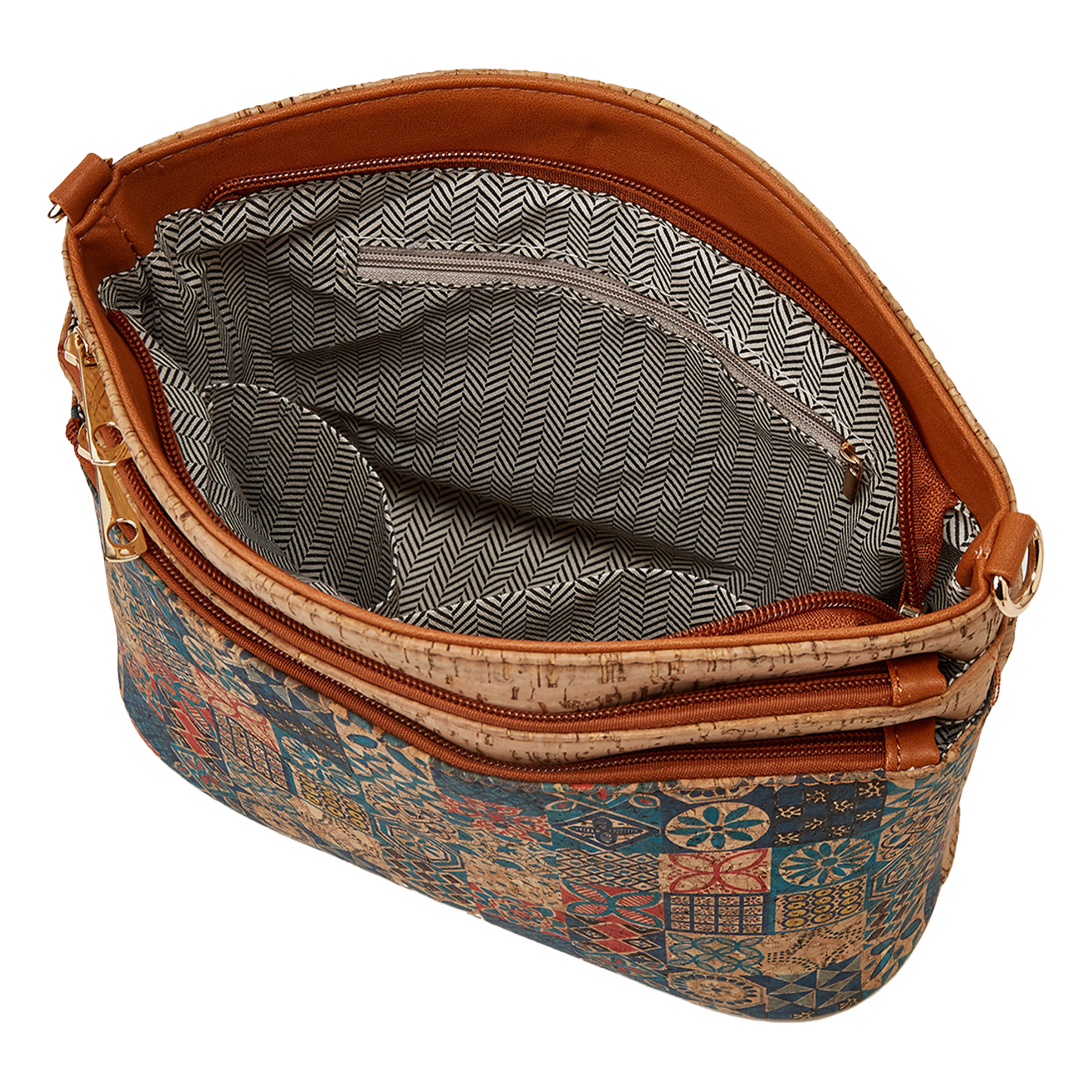 Polyester Ethnic Style Retro Single Shoulder Crossbody Bag 2