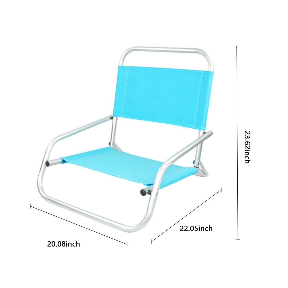 Foldable Travel Chair with Low Profile Design 6