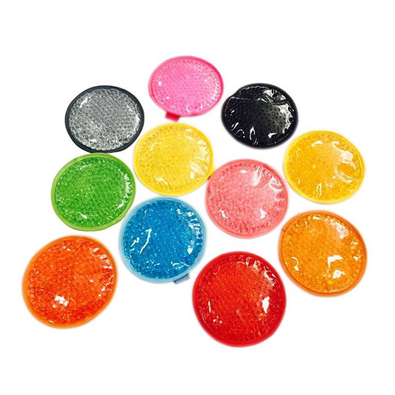 Round Hot/Cold Pack with Plush Backing 5