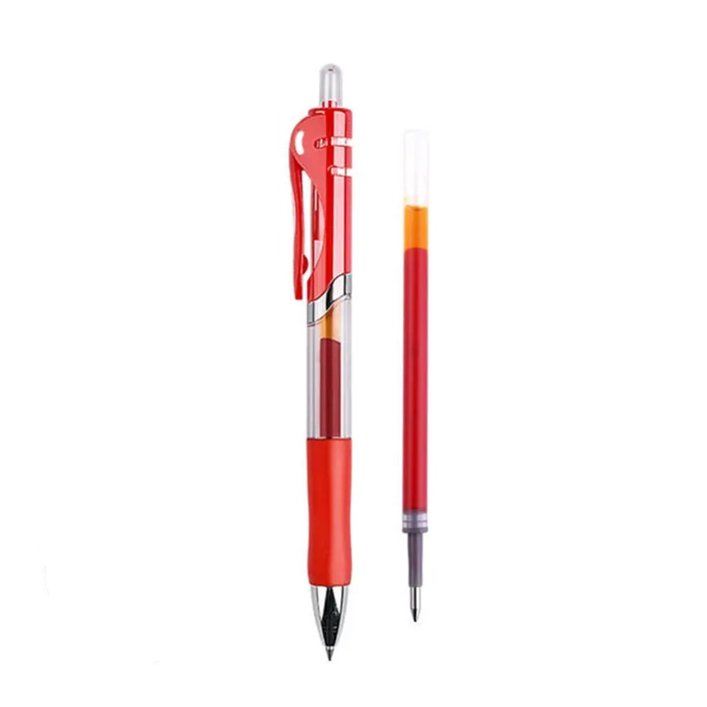 Inkflow Retractable Gel Pens With Rubber Grip 7