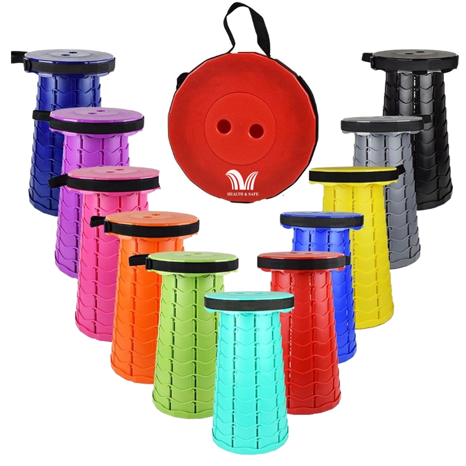 Outdoor Adjustable Retractable Stool 2