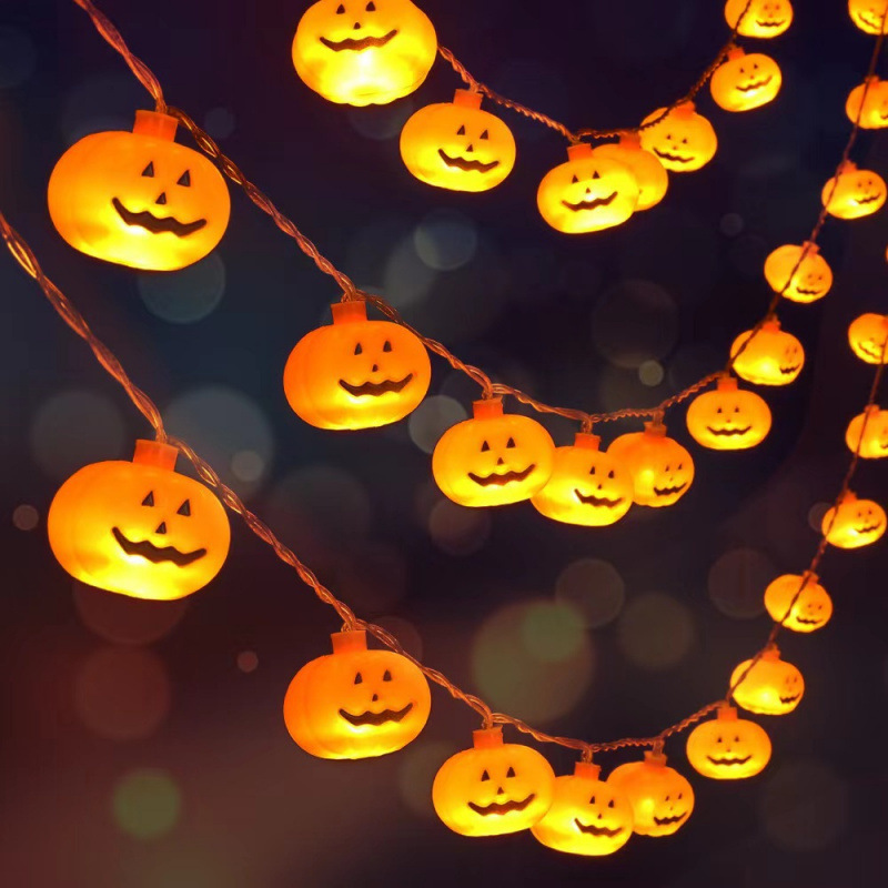 Halloween Pumpkin String Lights 9