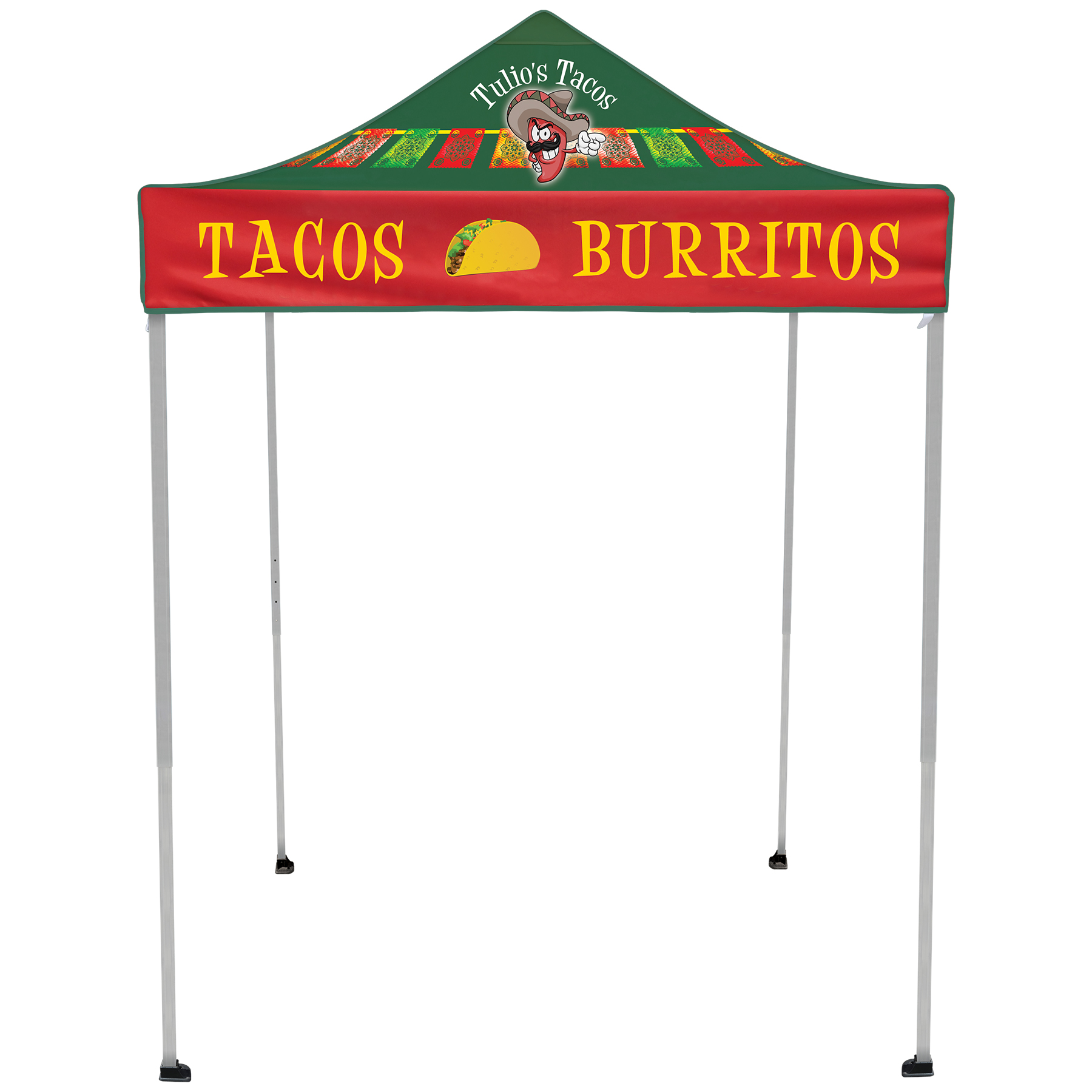 6.5' Square Canopy Tent 28