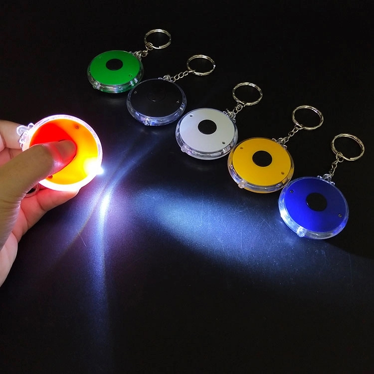 Round Shape LED Keychain 1