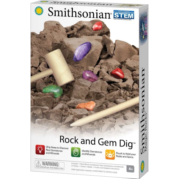 Smithsonian Rock and Gem Dig Kits 1