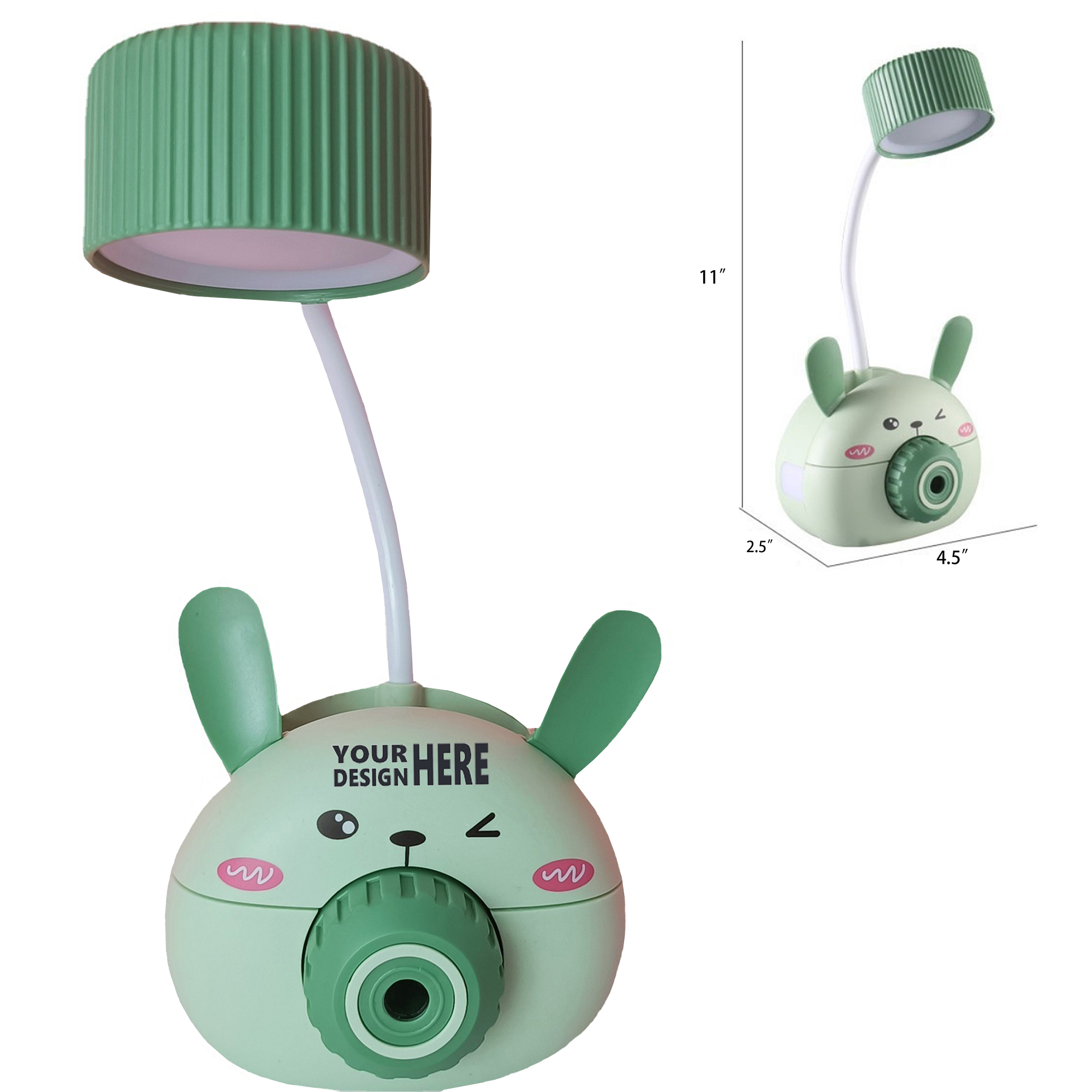 RechargeableTable Lamp With Sharpener Pen Holder 2