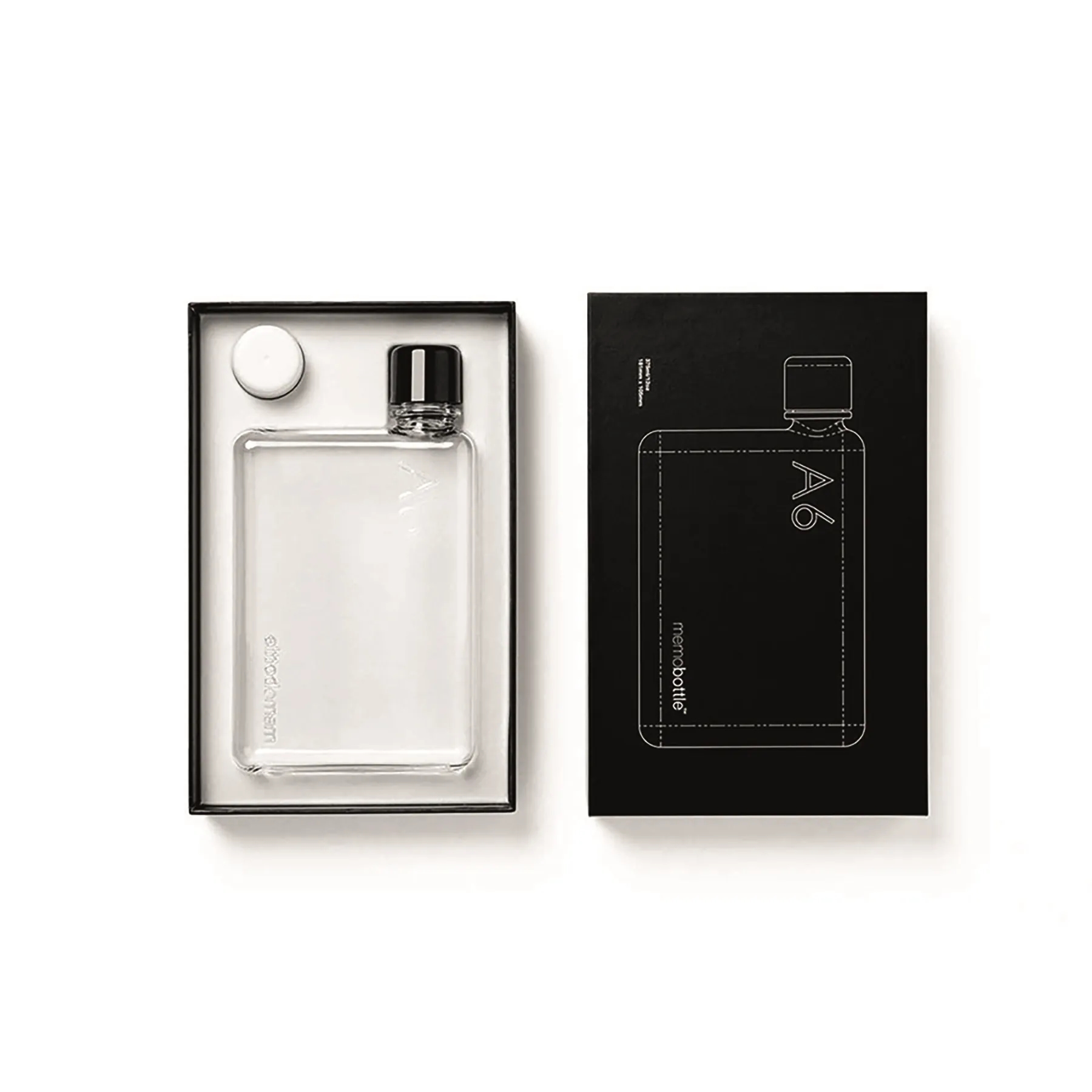 A6 Memobottle - Premium, flat water bottle 7