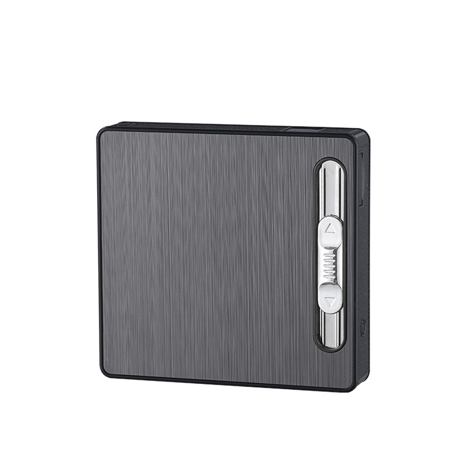 20 Regular Cigarettes Case Box with Dual Arc Lighter 1