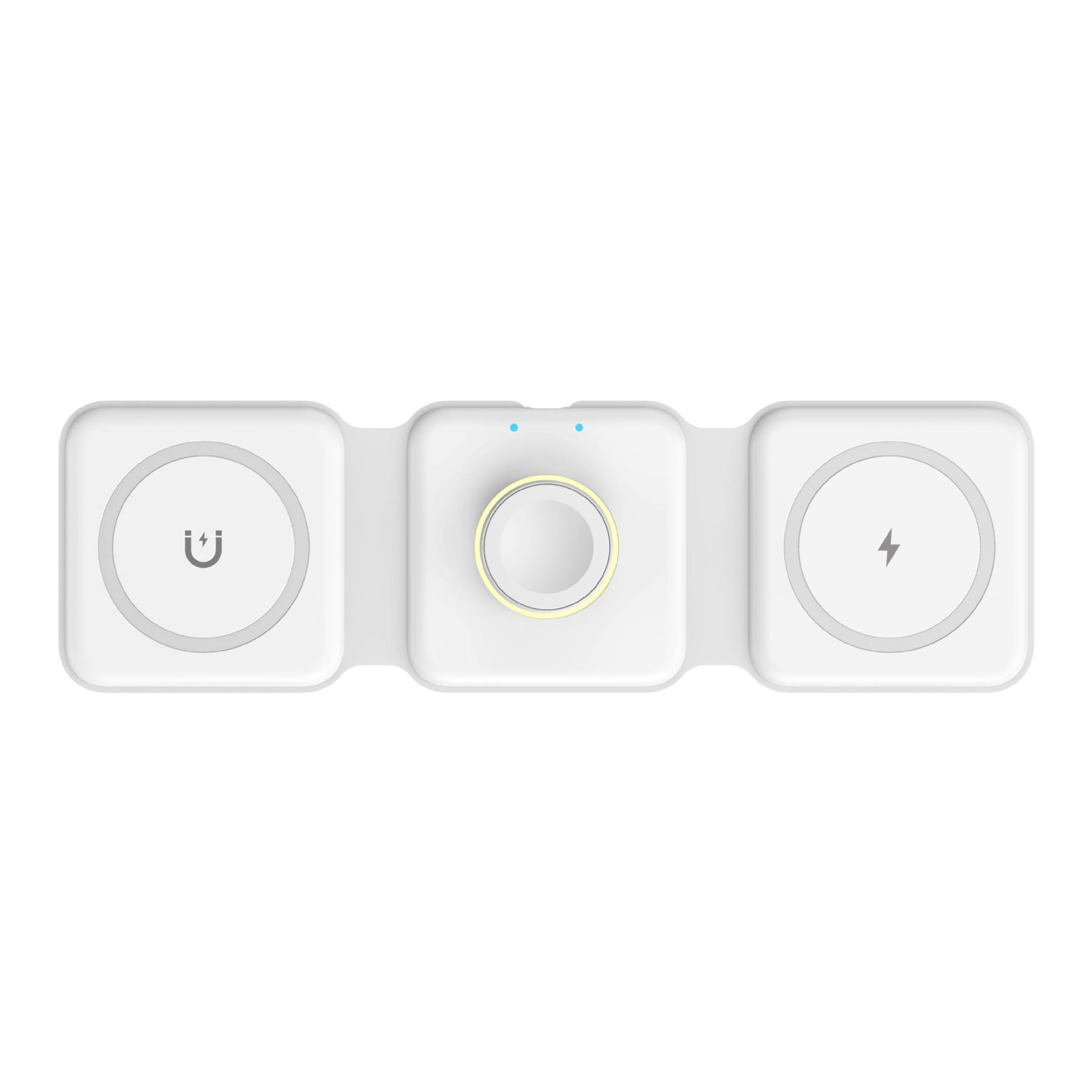 Multi Functional 3 In 1Foldable Magnetic Charger Station 2