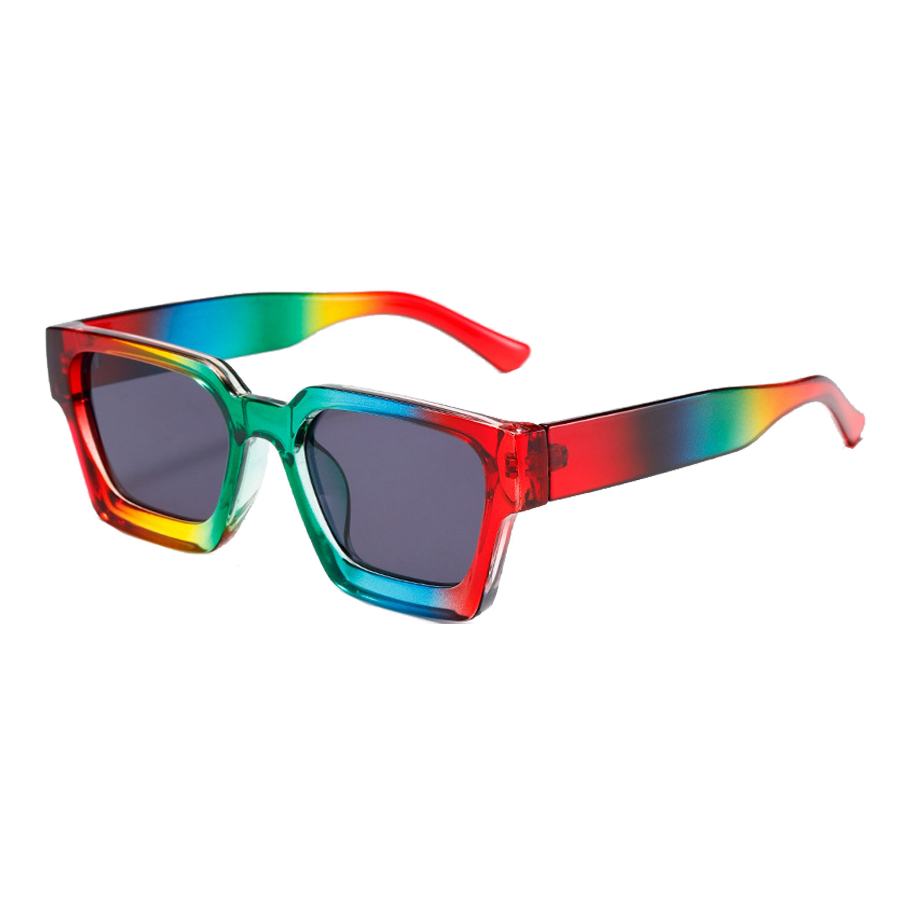 Thick Square Sunglasses for Men Women-Ocean 8