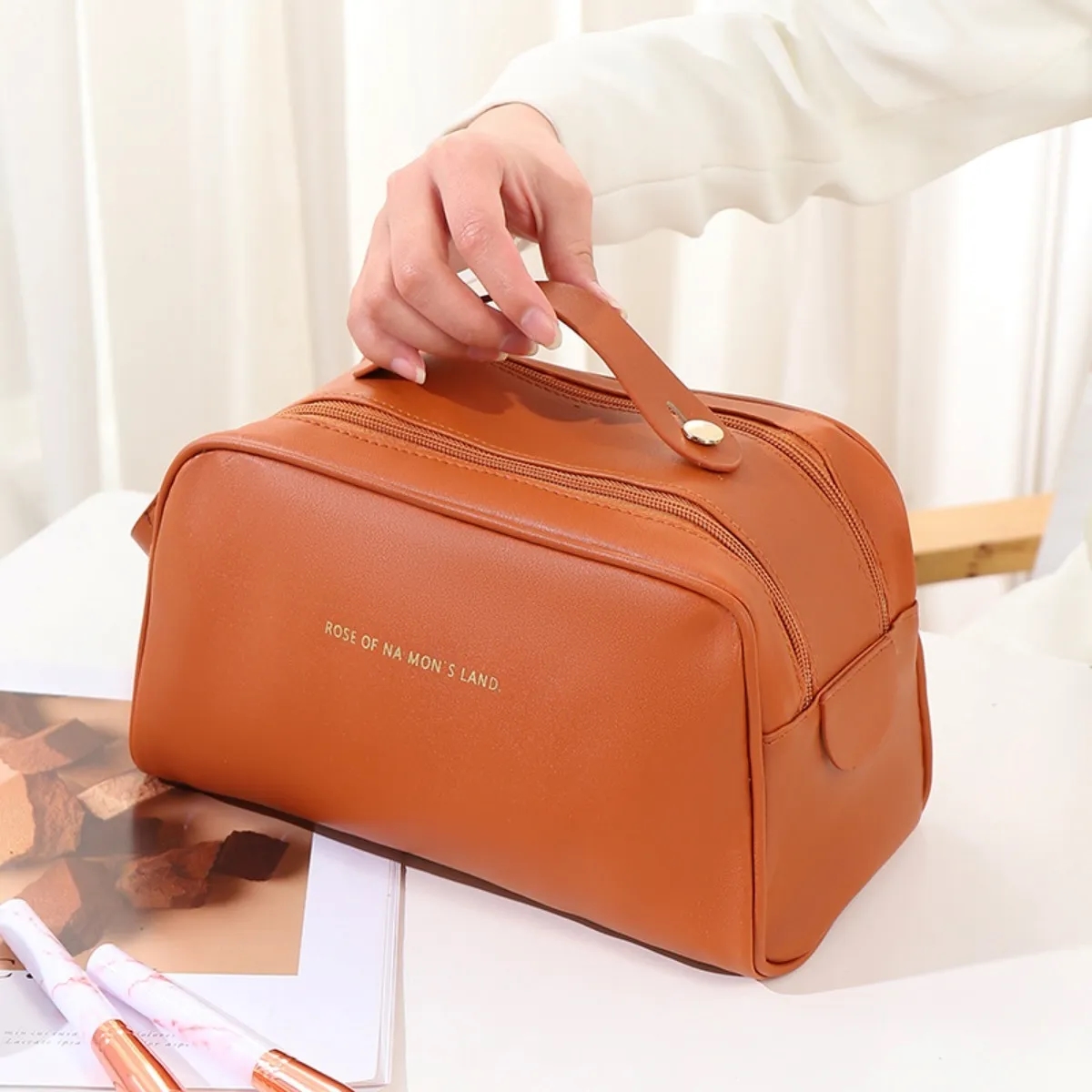 PU toiletry bag 10
