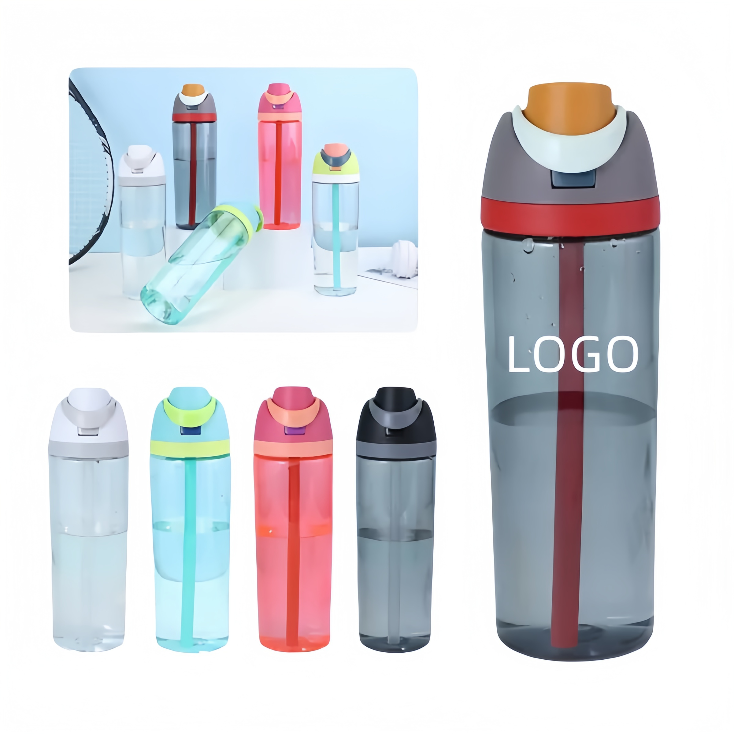 25 oz Straw Tumbler with Lid 2
