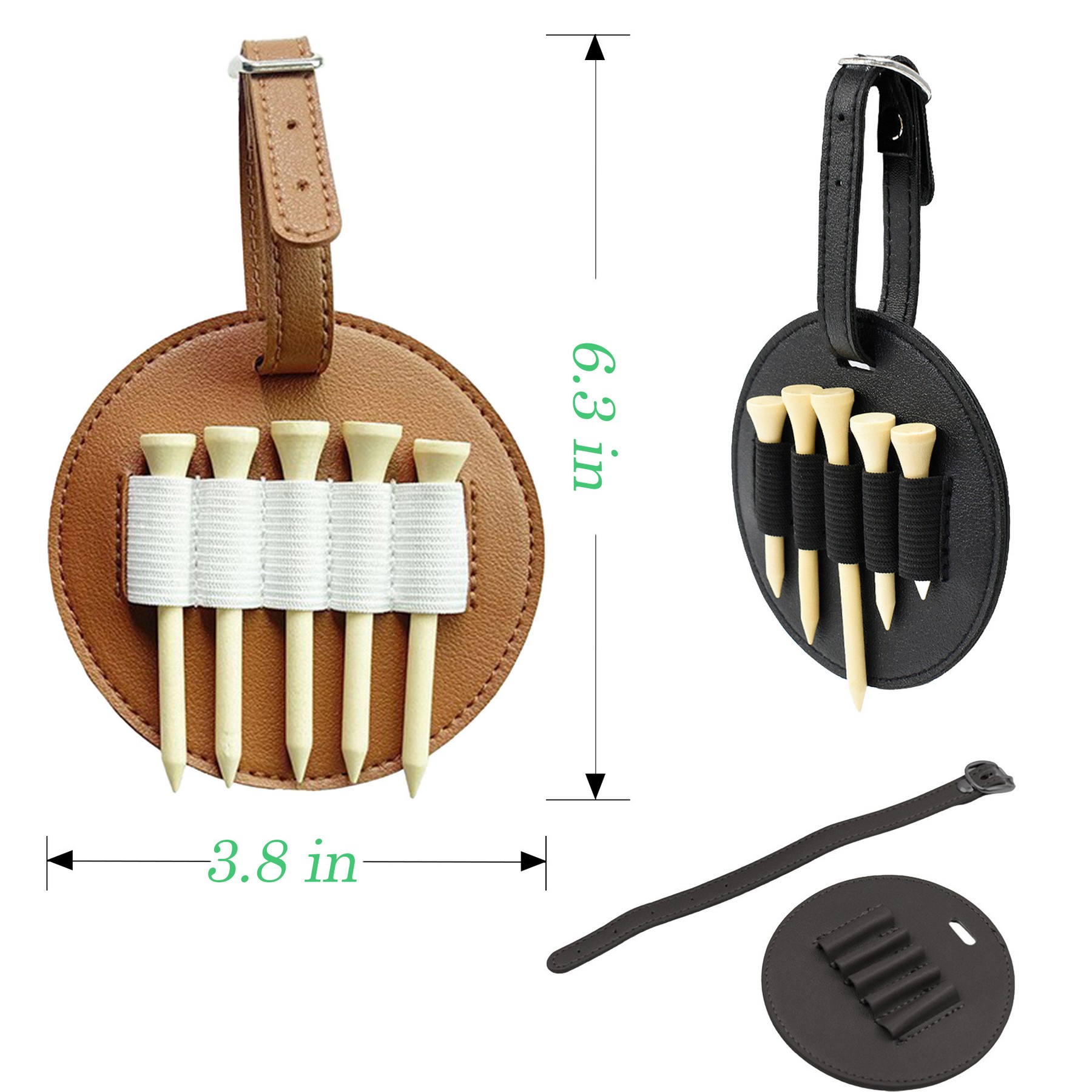 Golf Tee Holder Men Belt Storage 6
