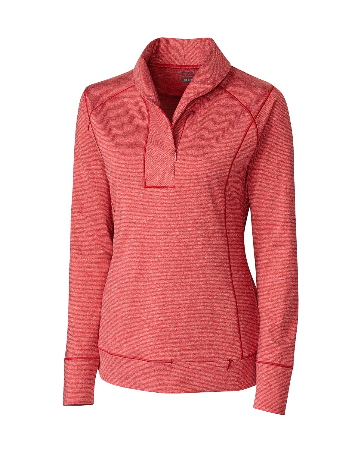 Cutter and Buck Ladies Shoreline 1/2 Zip - Pullover, custom hoodie or sweatshirt with logo imprint 12