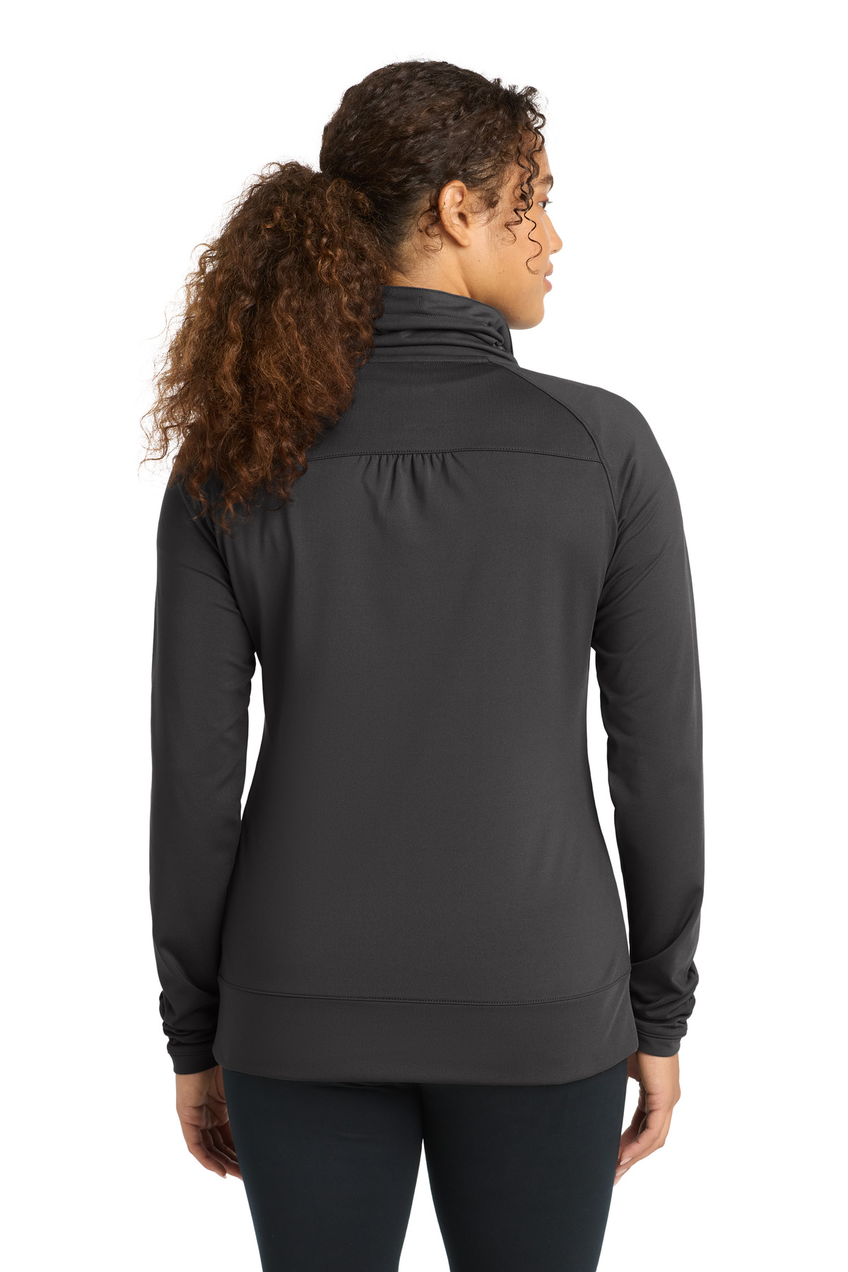 Sport-Tek Women's Sport-Wick Stretch Full-Zip Jacket. LST852 15